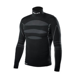 BIOTEX Cycling long sleeve t-shirt - BIOFLEX WARM - black