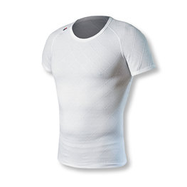 BIOTEX Cycling short sleeve t-shirt - REFLEX PLUS - white
