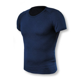 BIOTEX Cycling short sleeve t-shirt - REFLEX PLUS - blue