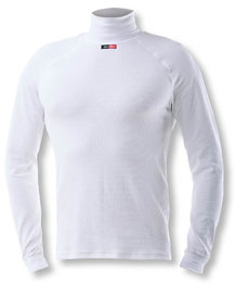 BIOTEX Cycling long sleeve t-shirt - REFLEX PLUS - white