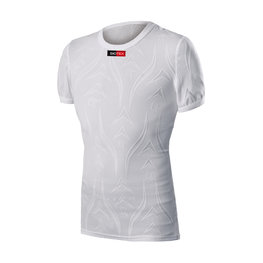 BIOTEX Cycling short sleeve t-shirt - REFLEX JUNIOR - white