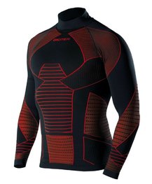 BIOTEX Cycling long sleeve t-shirt - ICEBREAK - red/black