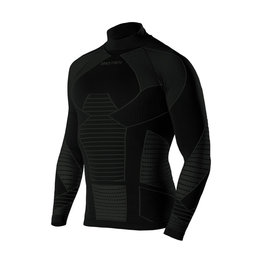 BIOTEX Cycling long sleeve t-shirt - ICEBREAK - black/grey
