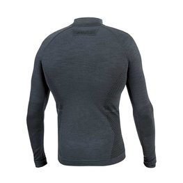 BIOTEX Cycling long sleeve t-shirt - MERINO - grey