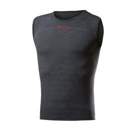 BIOTEX Cycling sleeve less t-shirt - CANOTTA + CARBON - black