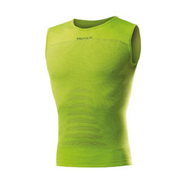 BIOTEX Cycling sleeve less t-shirt - CANOTTA + CARBON - green