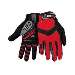 BIOTEX Cycling long-finger gloves - SUMMER - red/black