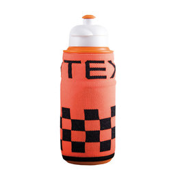 BIOTEX bottle cover - CUBES - orange/black