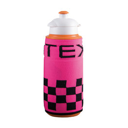BIOTEX bottle cover - CUBES  - pink/black