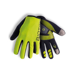BIOTEX Cycling long-finger gloves - EPIC - green/black