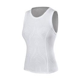 BIOTEX Cycling tank top - SECOND SKIN - white