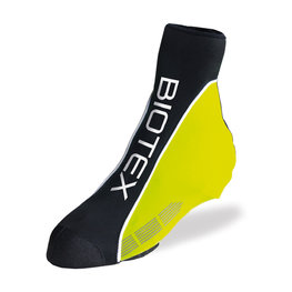 BIOTEX Cycling shoe covers - WIND - black/yellow
