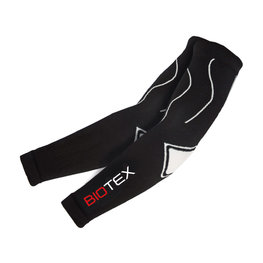 BIOTEX Cycling hand warmers - SEAMLESS - white/black
