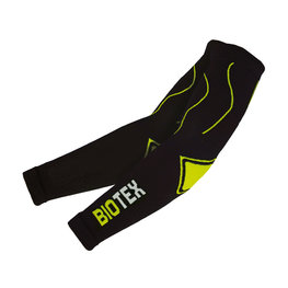 BIOTEX Cycling hand warmers - SEAMLESS - black/yellow