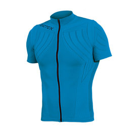 BIOTEX Cycling short sleeve jersey - EMANA - light blue