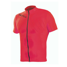 BIOTEX Cycling short sleeve jersey - EMANA - red