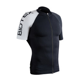 BIOTEX Cycling short sleeve jersey - ULTRA - white/black
