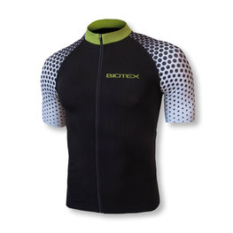 BIOTEX Cycling short sleeve jersey - SMART - black