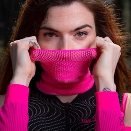 BIOTEX Cycling neckwarmer - POWERFLEX - pink