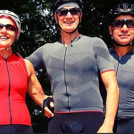 BIOTEX Cycling short sleeve jersey - SOFFIO - grey