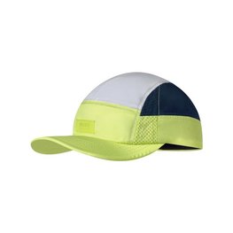 BUFF Cycling hat - DOMUS LIME - blue/white/yellow