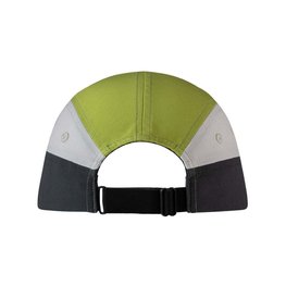 BUFF Cycling hat - DOMUS GRAPHITE - black/white/green