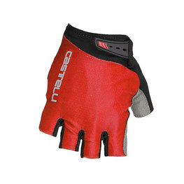 CASTELLI Cycling fingerless gloves - ENTRATA KIDS - red