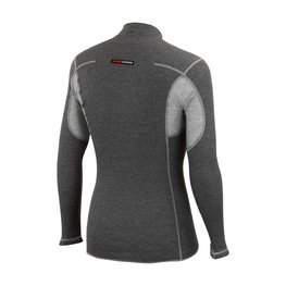 CASTELLI Cycling long sleeve t-shirt - FLANDERS WARM - grey