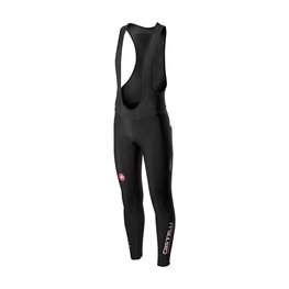 CASTELLI Cycling long bib trousers - MENO 2 WINTER - black