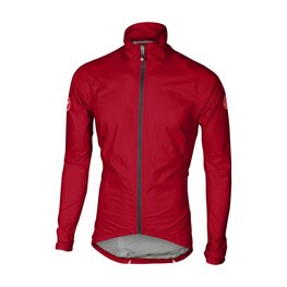 CASTELLI Cycling rain jacket - EMERGENCY RAIN - red