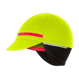 CASTELLI Cycling hat - DIFESA 2 - yellow