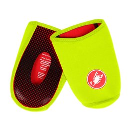 CASTELLI Cycling shoe covers - TOE THINGY 2 - yellow/red