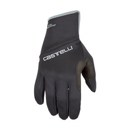 CASTELLI Cycling long-finger gloves - SCALDA PRO - black