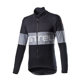 CASTELLI Cycling thermal jacket - PROLOGO WINTER - grey