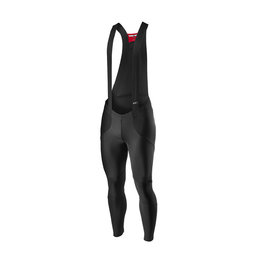 CASTELLI Cycling long bib trousers - SORPASSO ROS - black