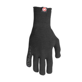 CASTELLI Cycling long-finger gloves - CORRIDORE - black