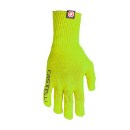 CASTELLI Cycling long-finger gloves - CORRIDORE - yellow