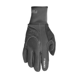 CASTELLI Cycling long-finger gloves - ESTREMO WINTER - black