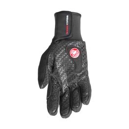 CASTELLI Cycling long-finger gloves - ESTREMO WINTER - black