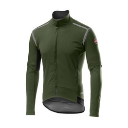 CASTELLI Cycling thermal jacket - PERFETTO ROS - green