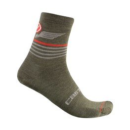 CASTELLI Cyclingclassic socks - LANCIO 15 - green