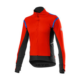 CASTELLI Cycling thermal jacket - ALPHA RoS 2 - red