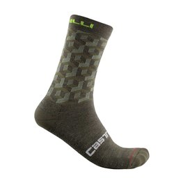 CASTELLI Cyclingclassic socks - CUBI 18 - green
