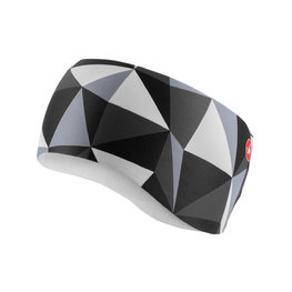 CASTELLI Cycling headband - TRIANGOLO W - black/white