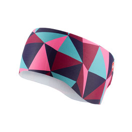CASTELLI Cycling headband - TRIANGOLO W - purple
