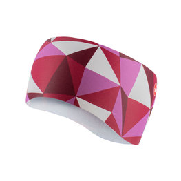 CASTELLI Cycling headband - TRIANGOLO W - pink