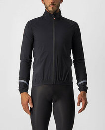CASTELLI Cycling rain jacket - EMERGENCY RAIN 2 - black