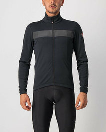 CASTELLI Cycling thermal jacket - RADDOPPIA 3 - black