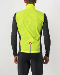 CASTELLI Cycling gilet - SQUADRA STRECH - yellow