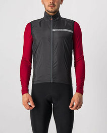 CASTELLI Cycling gilet - SQUADRA STRECH - black